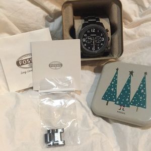 Men’s Fossil Watch - Like new!